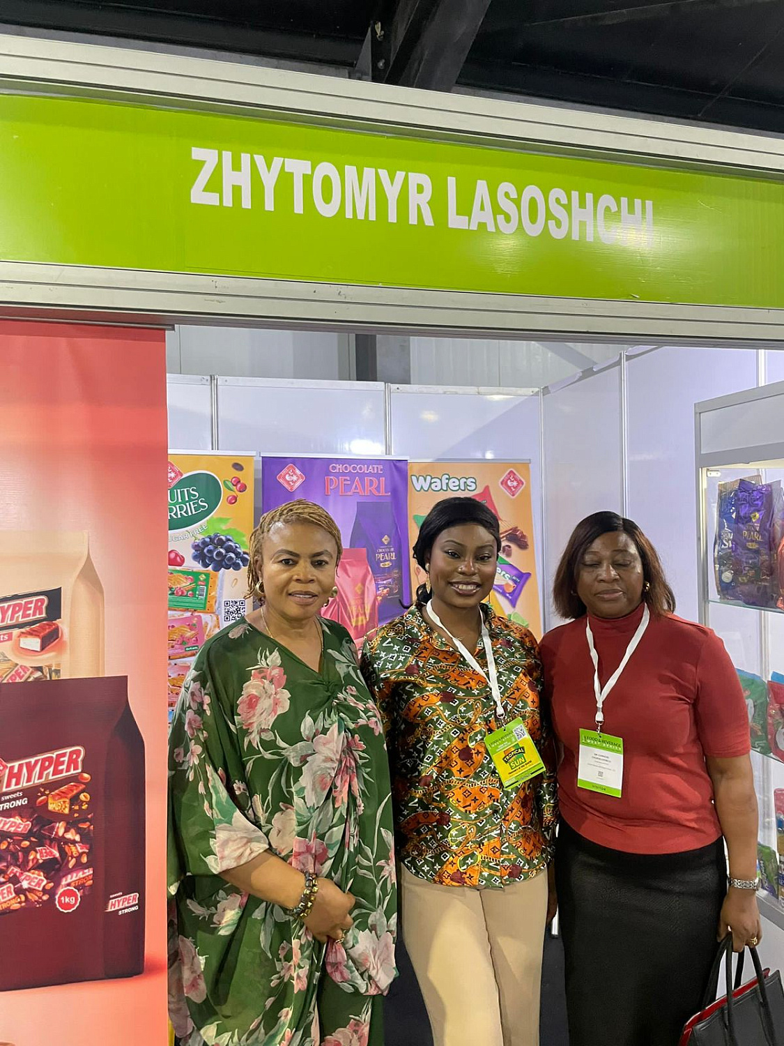 "Zhytomyrski Lasoschi  at the international exhibition Food & Beverage West Africa 2025